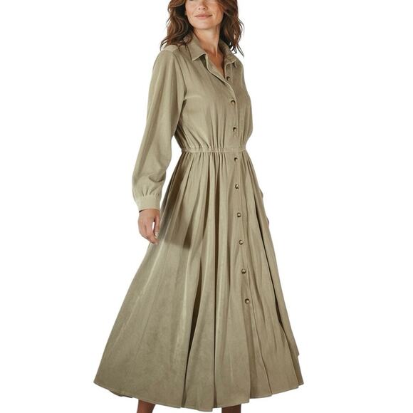 Andrew McMullan Dresses & Skirts - Vintage 70s Andrew Mcmullan Button Down Maxi Dress - 8P